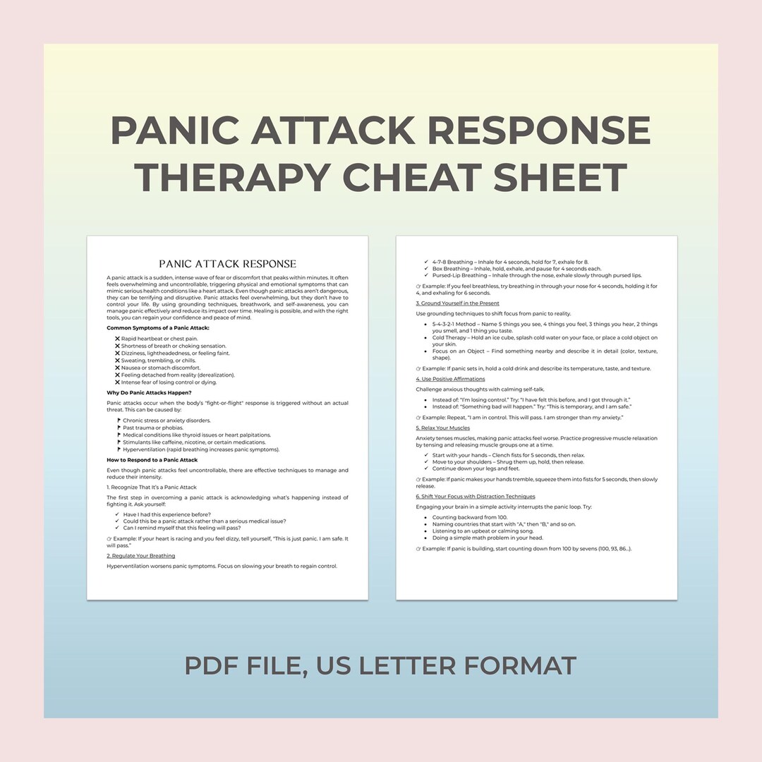 Panic Attack Help, Stop Panic Attacks, Panic Attack Tips, Coping With ...