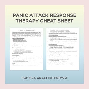 Hilfe bei Panikangriffen, Stoppen von Panikangriffen, Tipps für Panikangriffe, Bewältigung von Panik, Linderung von Panikangriffen, Angst schnell abbauen, Therapie-Spickzettel
