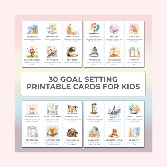 Goal Setting Worksheet Therapy