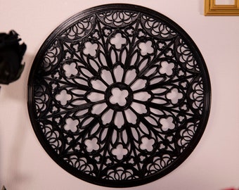 Gothic Rose Window - Wall Decoration