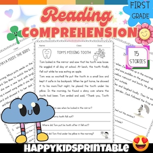 Grade 1 Reading Comprehension Worksheet | Fiction Passage