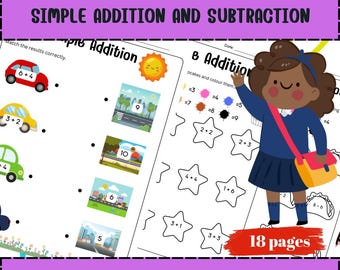 Addition & Subtraction Worksheets: Math Drills for Kids (PDF)