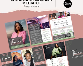 Mediakit voor sprekers en influencers (verticaal)