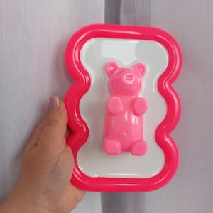 Gummy Bear Pop Art | 3D Epoxy Resin Wall Art | Handmade | Custom Colors Available