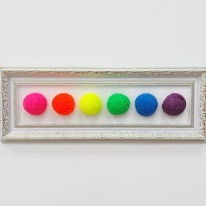 Neon Pop Art 3D Ice Cream Multicolored Resin Sculpture Wall Art Painting  Resin Decor Modern Galery Framed Candy Decor Sweets 20 x 7&#39;&#39;