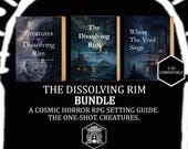 The Dissolving Rim Bundle | RPG 5e Adventure Module + Monster Compendium + Setting Guide PDF | Tabletop RPG Supplement (digital download)