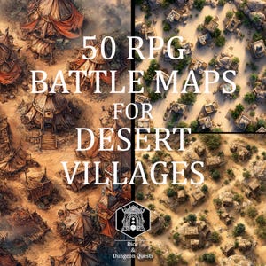Map Art - 50 Digitale Karten für D&D oder Pathfinder Rpg, für Roll20, Fiction oder VTT - Roll20 Rpg Dnd Maps