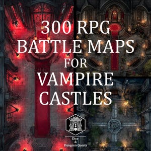 300 Digitale Map Art - Map Art für VTT RPG Tabletop, Roll20, Fantasy Tabletop oder Schablonenschmiede (digitaler download)