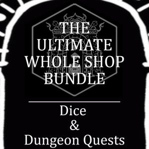 Battle Maps, Tokens and Border Frames, Adventures, Backgrounds, Character Images and more - The Whole Shop Bundle - for dnd, rpgs and VTT