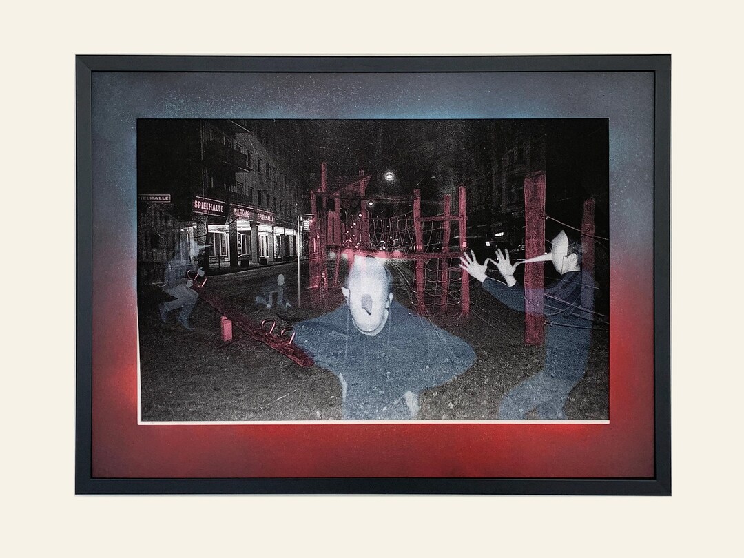 Playground From “lower Realms” Series Mystic Surrealism 35mm Framed ...