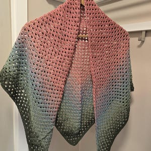 手作りかぎ針編みショール