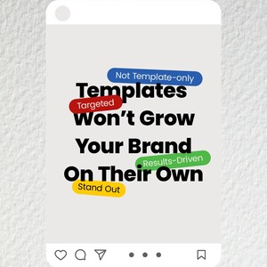 Custom Instagram/Facebook Content Package | Editable Canva Social Media Design image 4