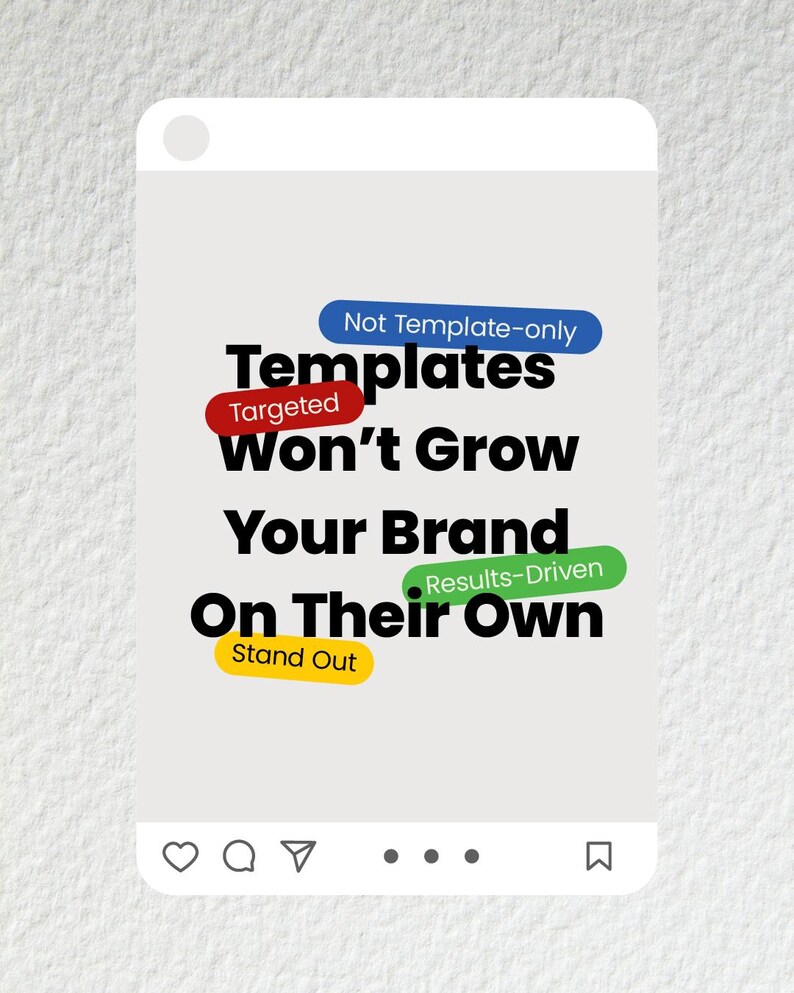 Custom Instagram/Facebook Content Package | Editable Canva Social Media Design image 4