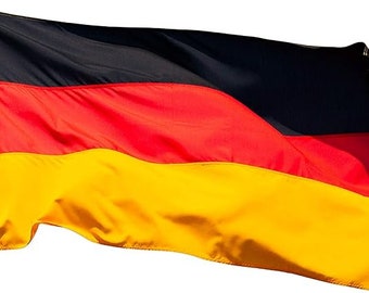 Germany flag - German flag 90 x 150 cm with brass eyelets