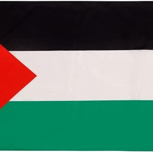 Palestine Flag Weatherproof Flag and Flag with Brass Eyelets 90x150cm image 1