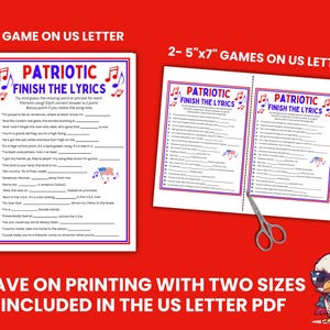 Patriotic Finish the Lyrics Game, Patriotic Trivia, Patriotic Songs ...