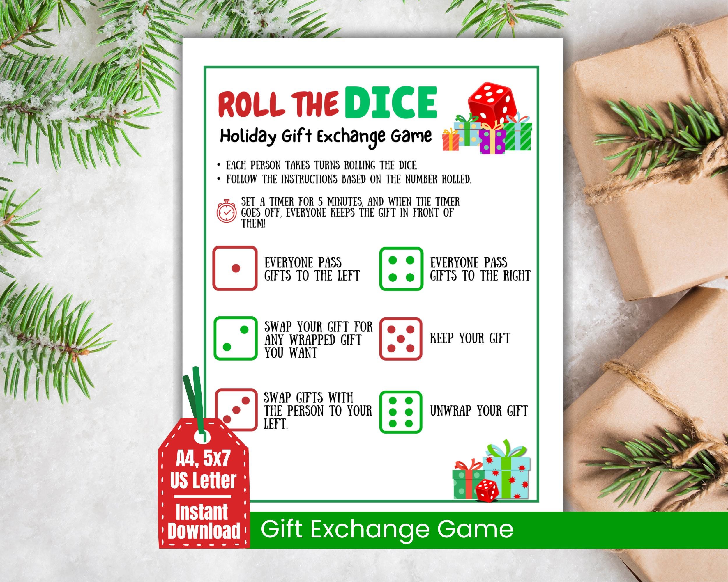 Steve Jackson Games - The 12 Dice Of Christmas - Würfelspiel Für 2-5 Spieler Ab 10 Jahren