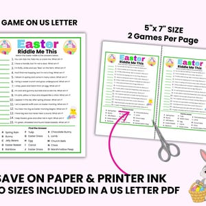 Easter Riddles Game, Easter Riddle Me This, Printable Riddles for Kids ...