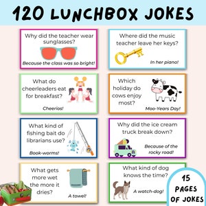 Blagues sur la boîte à lunch pour enfants, Notes à imprimer sur la boîte à lunch, Notes pour la rentrée, Blagues sur l'école, Devinettes pour enfants, Cartes de blagues sur la boîte à lunch, Blagues pour enseignants