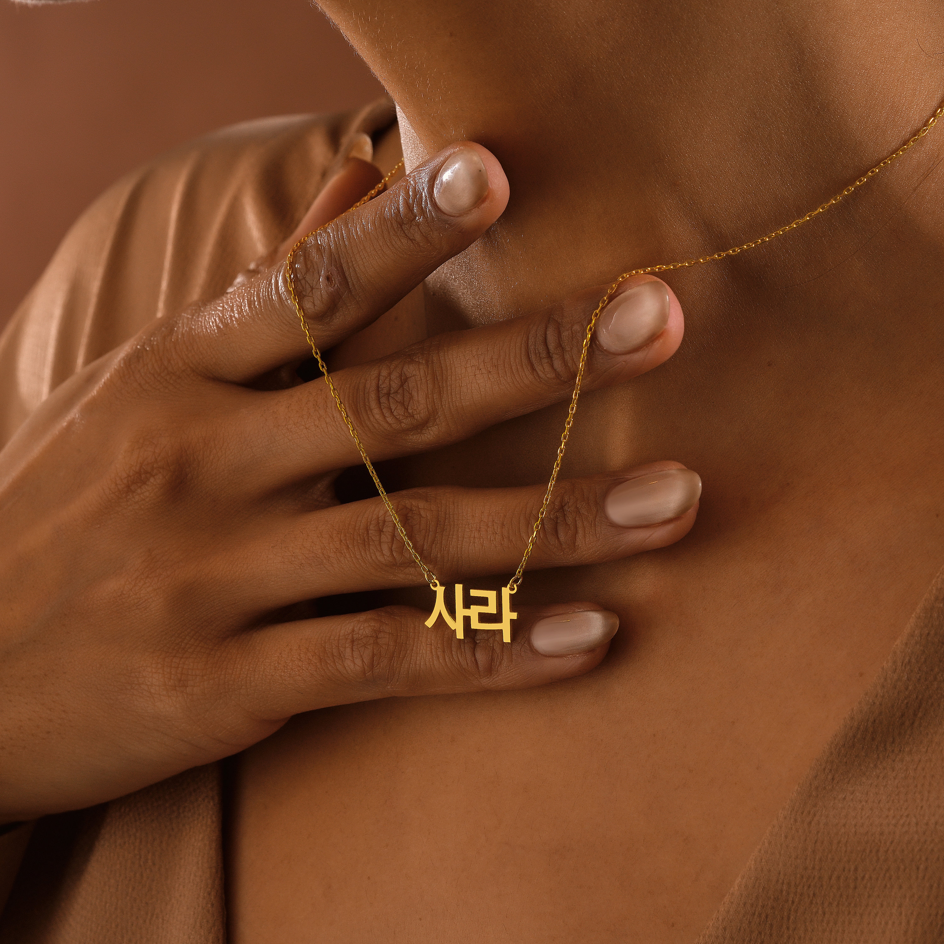 [STONE HENgE] 韓国☆14K Gold☆X0012 Necklace StoneHenge 14K Necklace T1497 Love Duet Rose Gold Cubic