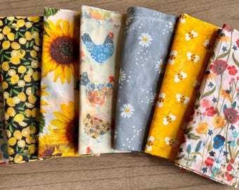 Beeswax infused bread/produce bag. XL 12 x 16 made with organic food grade beeswax.