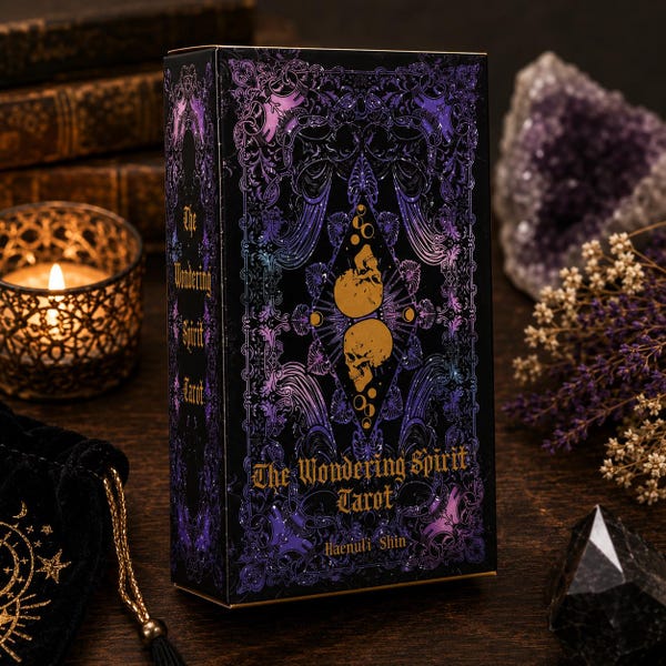 The Wandering Spirit Tarot Deck | Gothic Oracle Cards, Fortune Telling (14+)