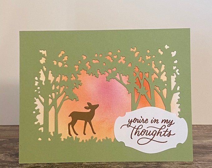 Sympathy Card Thinking of You Card Stampin Up! Card Handmade Card ...