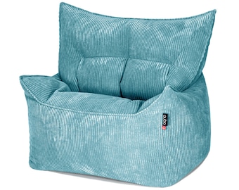 Velvet Kalá Beanbag Chair - Elegant, Ergonomic Lounger for Home Decor