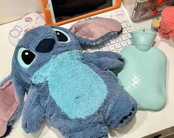 New Stitch Plush Doll Hot Water Bottle For Women