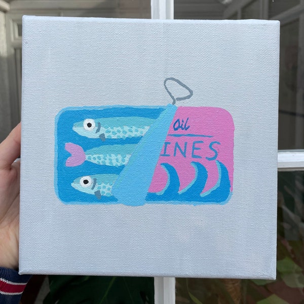 Sardines painting