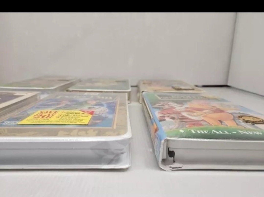 Disney VHS Tapes Unopened Etsy