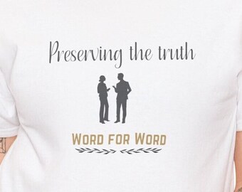 COURT REPORTER SHIRT Stenographer shirt Unisex Heavy Cotton Tee