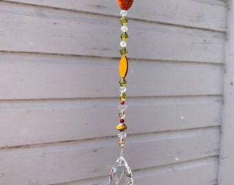 Red and yellow suncatcher