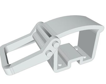 Abrazaderas para herramientas alemanas de la Segunda Guerra Mundial - Modelo tardío - Tamaño grande - Escala 1:35