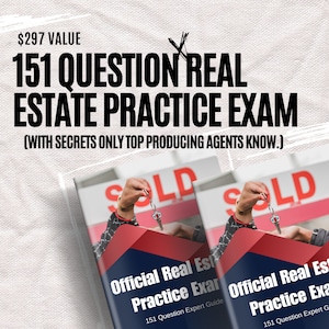 151 Real Estate Practice Exam Questions | How to Become a Licensed Real Estate Agent in 45 Days  | PDF Download of Real Estate Practice Exam