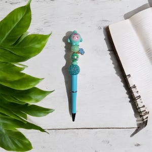 Handgemachte Perlen Stift, Acryl Perlen, Charms, Spacer, Silikon Perlen, Sanrio, Handwerk, Kreationen, Ein besonderes Geschenk, Nach Maß