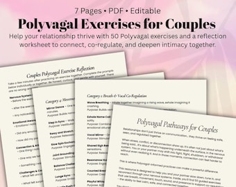Polyvagale Paarübungen – 50 Ko-Regulationsübungen + Reflektion für Verbindung & Intimität