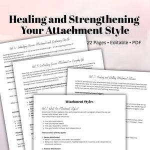 Healing and Strengthening Your Attachment Style Emotional Regulation Secure Attachment in Relationships