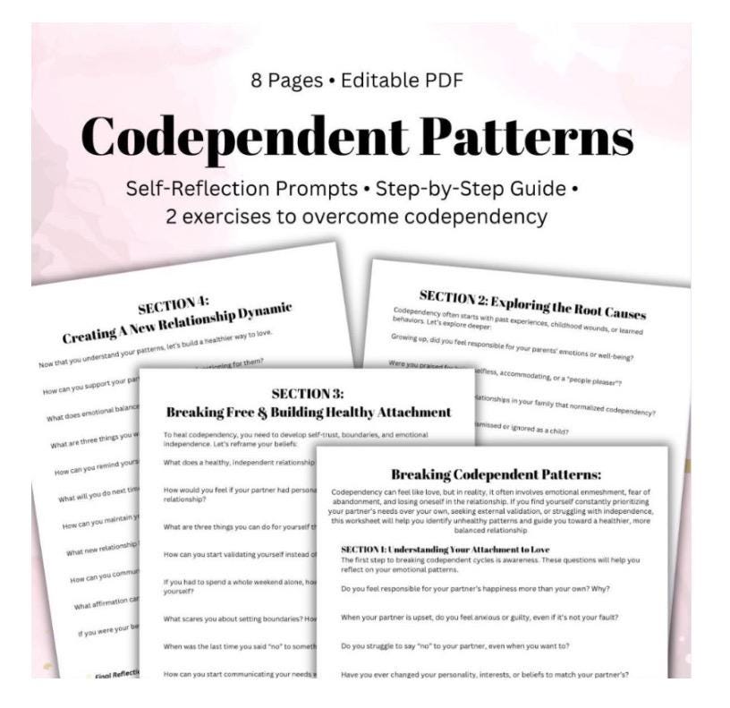 Breaking Codependent Patterns Overcoming Codependency & Building ...