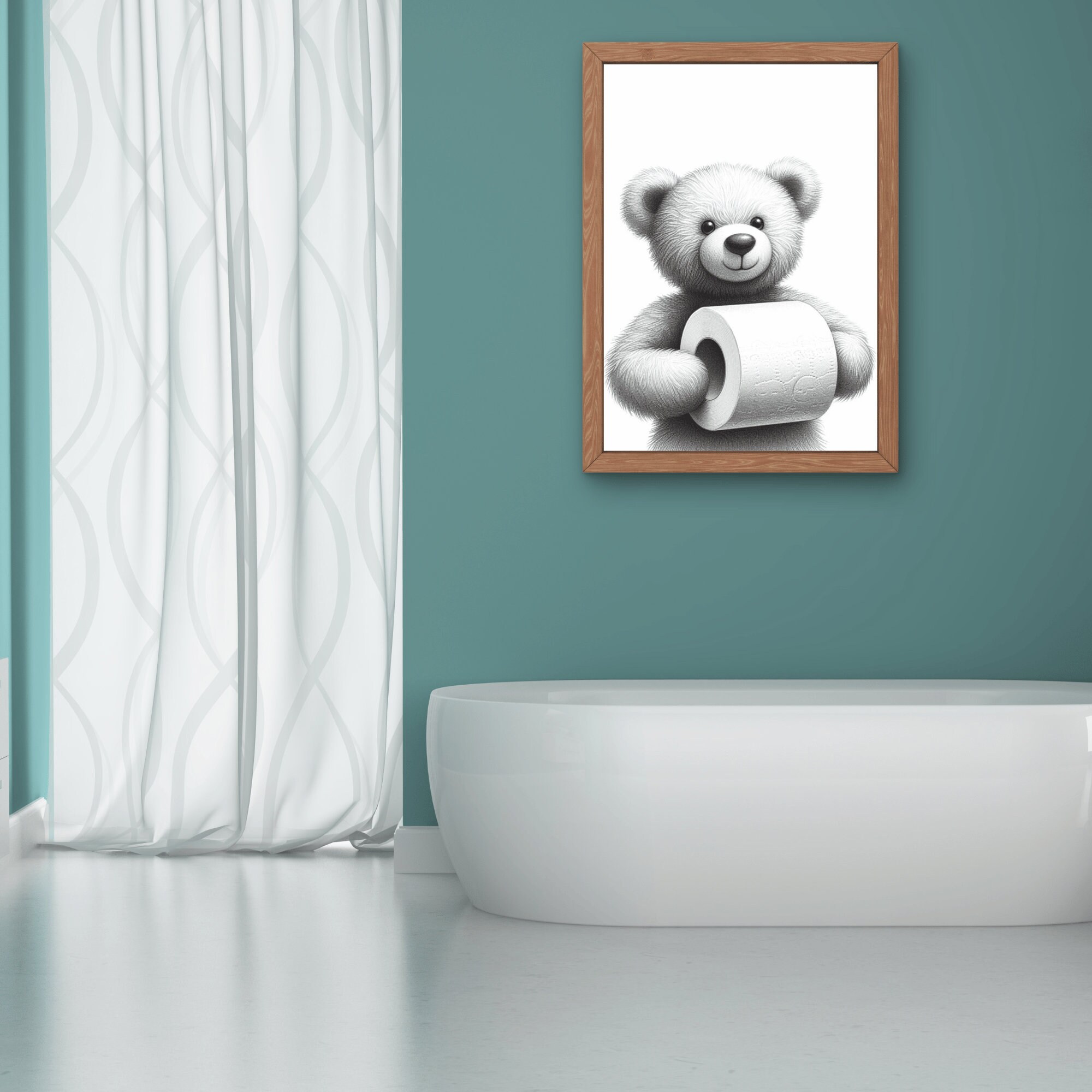 Carino Orsetto Clipart In Bianco E Nero SVG, Vettoriale, image size:2000x2000