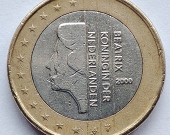 2000 Niederlande 1 Euro Münze