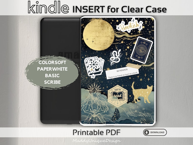 Kindle Case Insert for Kindle Colorsoft Scribe Paperwhite Basic ...