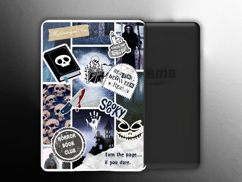 Horror Kindle Case Insert for Colorsoft Paperwhite Basic Scribe, Terror ...
