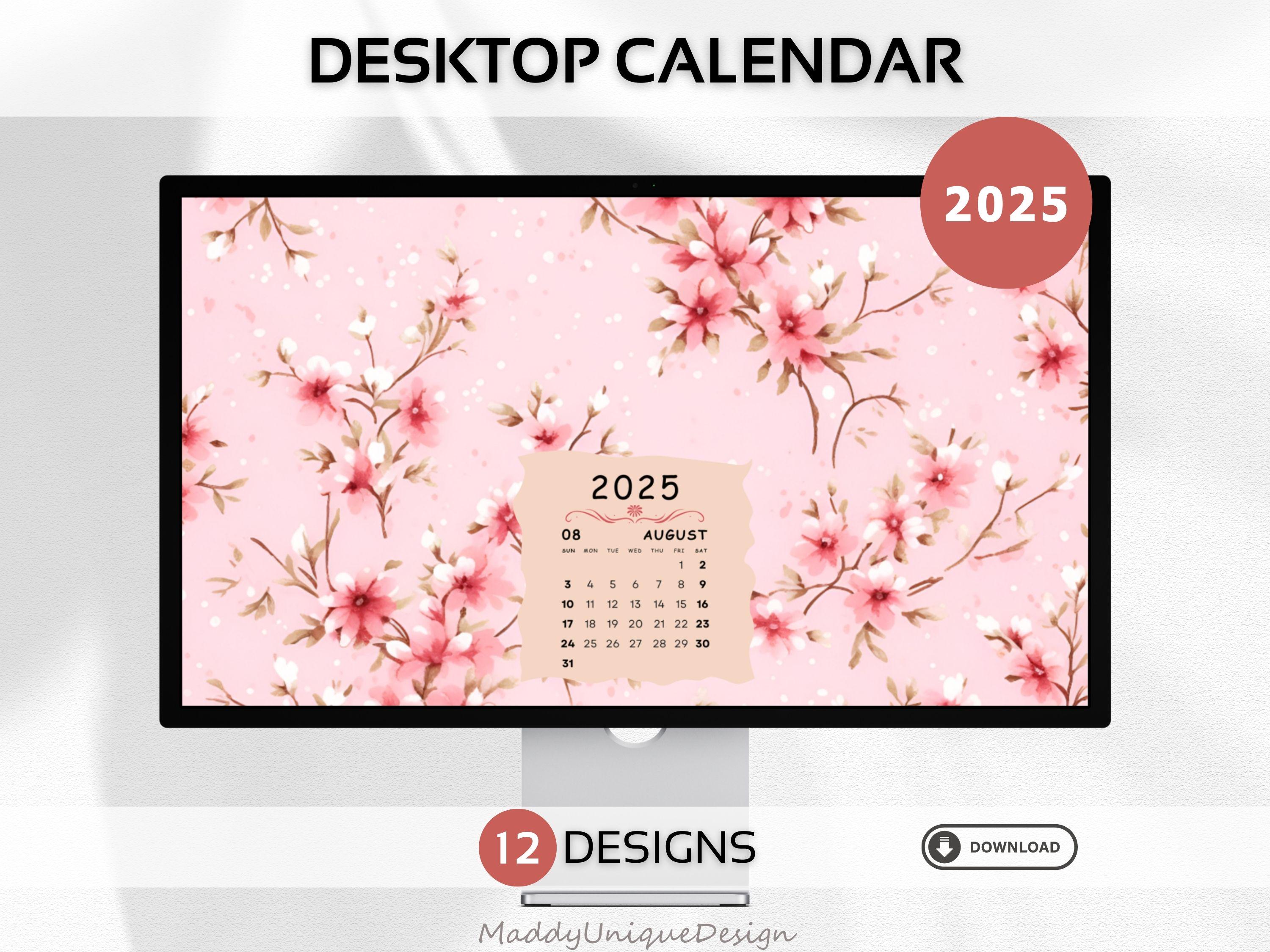 2025 Calendar Floral Desktop Wallpaper Pink Monthly Calendar 2025 Calendar Floral Desktop Wallpaper Pink Monthly Calendar