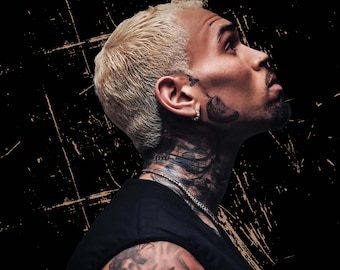 Chris Brown Rap Tee Design PNG | Breezy Mode Jumbo Print (Digital Download)