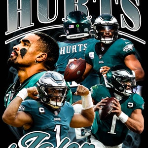 Jalen Hurts  T Shirt Design PNG Instant Download