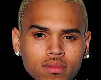 Chris Brown  T Shirt Design PNG Instant Download