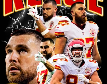Travis Kelce  T Shirt Design PNG Instant Download