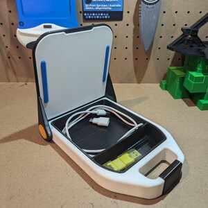 Subnautica Inspired 3D-Printed Advanced Wiring Kit Storage Container
