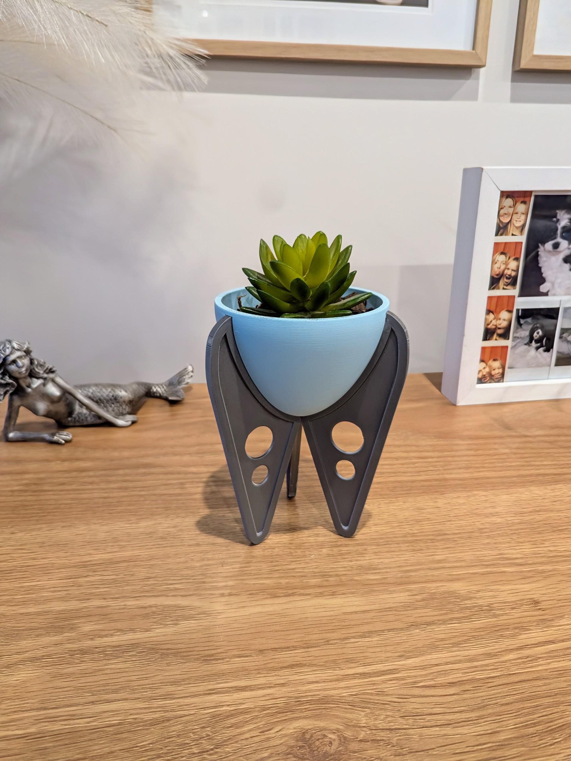 Fallout Series Inspired 3d-printed Atomic Plant Pot - Etsy